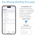 5-in-1 Dual Connector SD Card Reader