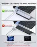 USB C Hub for MacBook Pro/Air Multiport Adapter