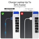 Yocxuda 6.6ft USB-C Magnetic Charging Cable for MacBook