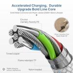 Yocxuda 6.6ft USB-C Magnetic Charging Cable for MacBook