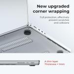 Crystal Clear Hard Shell Case for 14" MacBook Pro