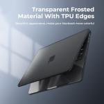 BlueSwan Frosted Black Hard Shell Case for MacBook Pro 13