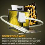 Fast Charging USB-C Magnetic Cable for MacBooks