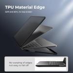 BlueSwan Frosted Black Hard Shell Case for MacBook Pro 13