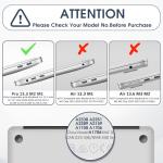 MacBook Pro 13 Inch Hard Shell Case - Black Wave