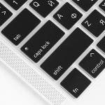 Black Silicone Keyboard Cover for MacBook Air 13