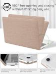 Brown Woven Hard Shell Case for MacBook Pro