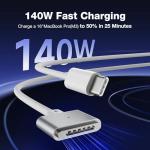 Hugener 9.8FT Magnetic USB-C Cable for MacBook