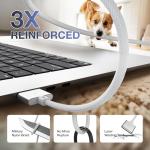 Hugener 9.8FT Magnetic USB-C Cable for MacBook