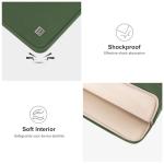 Avocado Green Laptop Sleeve for 13" Macs