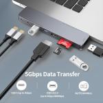 8-in-2 USB C Hub Adapter for MacBook