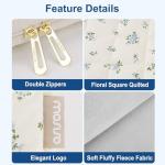 MOSISO 13-14 Inch Floral Laptop Sleeve