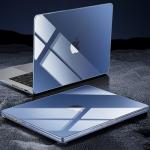 Tuiklol for MacBook Pro 14 inch Case 2025-2021 Release A3434 M5 A3112 A3401 A3185 M4 A2992 A2918 M3 A2779 M2 A2442 M1 Pro/Max Chip, Durable Crystal Hard Shell Cases, Crystal Midnight