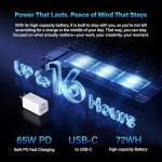 GEEKOM GeekBook X14 Pro Laptop, 2.2lbs Ultra Thin 14" 2.8K OLED Laptop Computer, Ultra 5 125H, 32GB LPDDR5x 7500MHz RAM 1TB SSD, Up to 16 Hour, 2X USB4, Fingerprint, Hub, Copilot, Windows 11 Pro