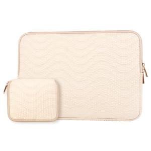 Water-Resistant Leather Case for Mac and Dell Laptops