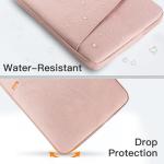 JETech 15-Inch MacBook Sleeve, Waterproof Rose Gold