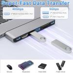 7-in-2 USB C Hub for MacBook Pro/Air