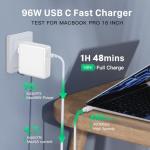 96W Fast Charger for MacBook & iPad Pro