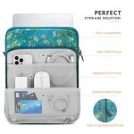 MoKo 13-14 Inch Laptop Sleeve Bag, Apricot Flower