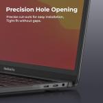 Matte Black Shatterproof Case for MacBook Pro 13