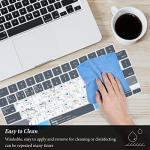 Keyboard Cover with Mac OS Shortcuts for MacBook
