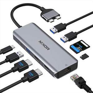 MOKiN USB-C to Dual HDMI Multiport Hub