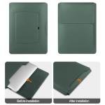 Leather Laptop Sleeve with Stand for MacBook & More