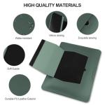 Leather Laptop Sleeve with Stand for MacBook & More