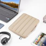Beige 14-inch Laptop Sleeve for Mac and More
