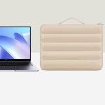Beige 14-inch Laptop Sleeve for Mac and More