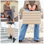 Beige 14-inch Laptop Sleeve for Mac and More
