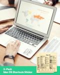 MacBook Shortcut Stickers for M1 M2 M3 Models