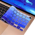 Blue Silicone Keyboard Cover for MacBook Air 13