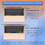 Blue Silicone Keyboard Cover for MacBook Air 13