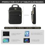 MoKo Puffer Laptop Sleeve for 13-14 inch MacBooks