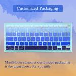 Blue Silicone Keyboard Cover for MacBook Air 13