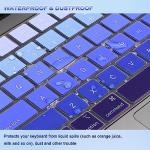 Blue Silicone Keyboard Cover for MacBook Air 13
