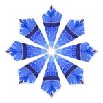 Blue Silicone Keyboard Cover for MacBook Air 13