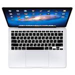 Black Silicone Keyboard Cover for MacBook Air 13
