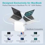 100W USB-C Charger for MacBook Pro & Air