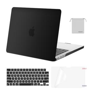 MOSISO MacBook Pro 14 Inch Case Bundle, Black