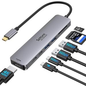 7-in-1 USB-C Hub for MacBook Pro/Air