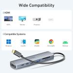 7-in-1 USB-C Hub for MacBook Pro/Air