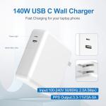 140W USB-C Charger for MacBook Pro and Air
