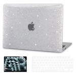 G JGOO MacBook Air 13" Clear Glitter Case