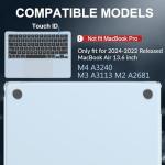 Sky Blue Ultra-Thin MacBook Air 13 Case Set