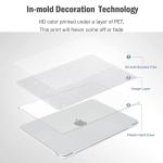 G JGOO MacBook Air 13" Clear Glitter Case