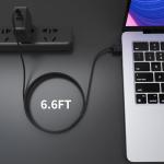 USB-C Magnetic 3 Cable 140W for MacBook