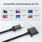 USB-C Magnetic 3 Cable 140W for MacBook