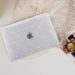 G JGOO MacBook Air 13" Clear Glitter Case